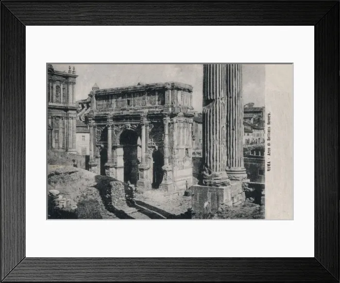 Framed Print : The Arch of Emperor Septimus Severus, Rome Framed Print : The Arch of Emperor Septimus Severus, Rome
