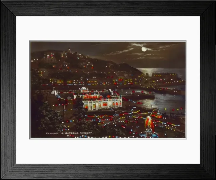 Framed Print : Torquay, Devon - Illuminations (2  /  3)
