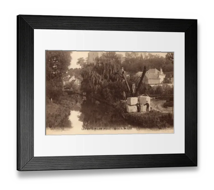 Framed Print : La Fert-Milon, France Framed Print : La Fert-Milon, France