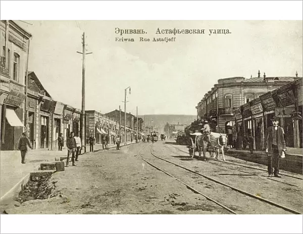 Armenia - Yerevan - Astafjeff Street