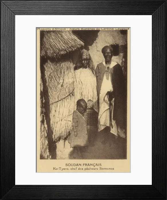 Framed Print : Somono family and home Framed Print : Somono family and home