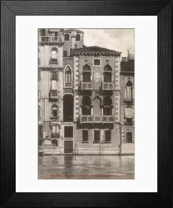 Framed Print : Palazzo Contarini Fasan Framed Print : Palazzo Contarini Fasan
