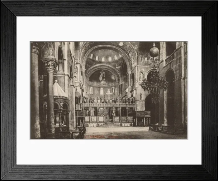 Framed Print : St Marks, Venice, Italy - Interior view Framed Print : St Marks, Venice, Italy - Interior view