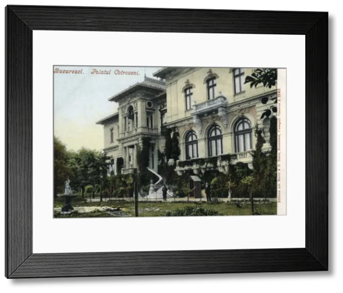 Framed Print : Romania - Bucharest - Cotroceni Palace Framed Print : Romania - Bucharest - Cotroceni Palace