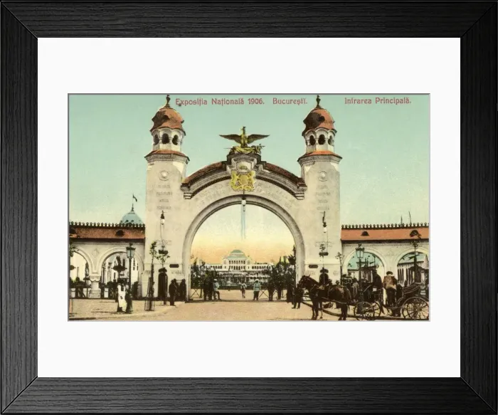 Framed Print : Romania - National Exhibition of 1906 (4 / 16) Framed Print : Romania - National Exhibition of 1906 (4 / 16)