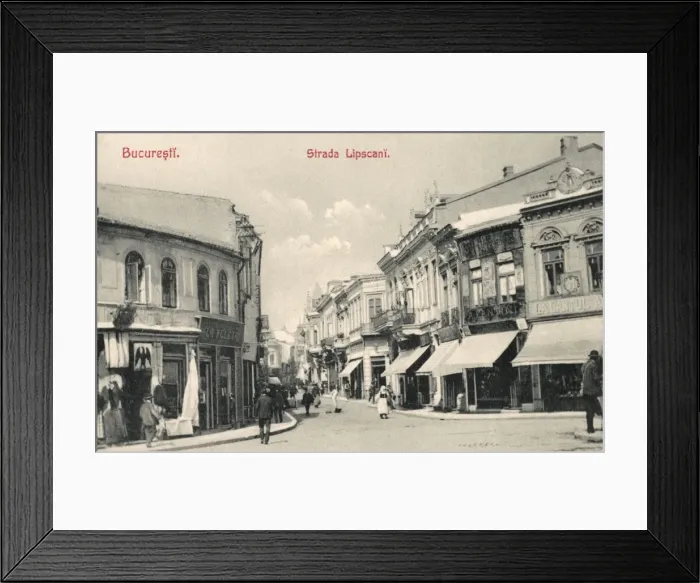 Framed Print : Romania - Bucharest - Lipscani Street Framed Print : Romania - Bucharest - Lipscani Street