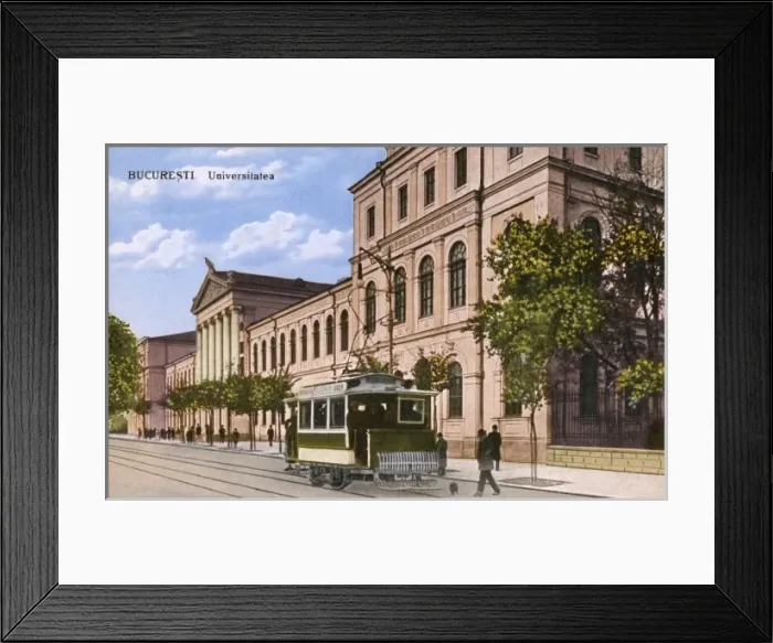 Framed Print : Romania - Bucharest - The University Framed Print : Romania - Bucharest - The University