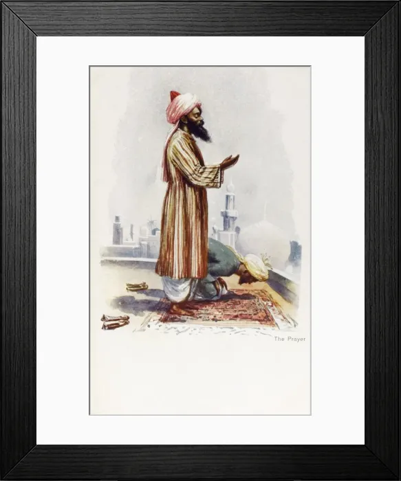 Framed Print : India - The Prayer Framed Print : India - The Prayer