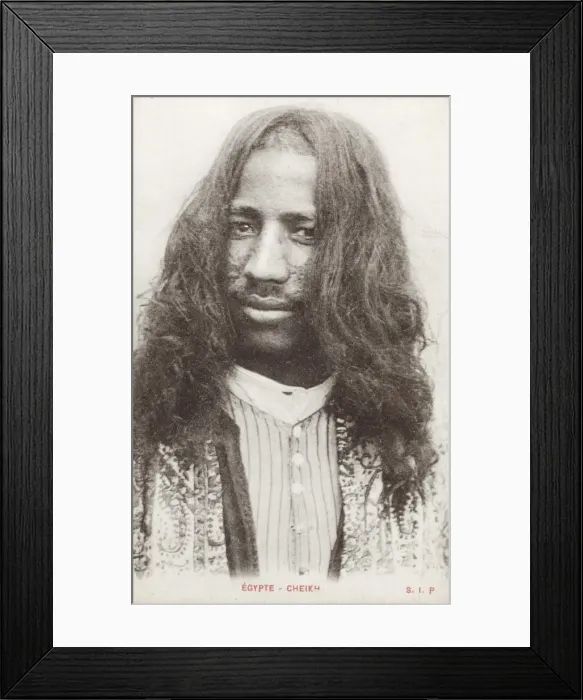 Framed Print : Arab Sufi - Egypt, North Africa Framed Print : Arab Sufi - Egypt, North Africa
