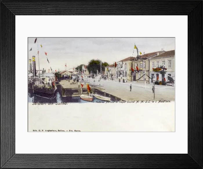 Framed Print : Romania - Sulina - Visit of Spanish Royalty Framed Print : Romania - Sulina - Visit of Spanish Royalty