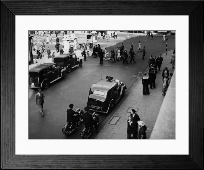 Framed Print : Traffic Accident Group Framed Print : Traffic Accident Group