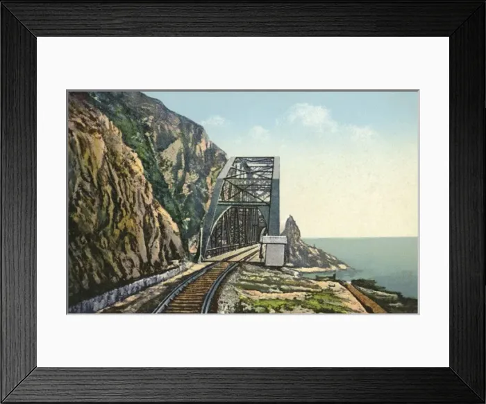 Framed Print : Trans-Siberian Railway - Bridge over Berezovaya creek Framed Print : Trans-Siberian Railway - Bridge over Berezovaya creek