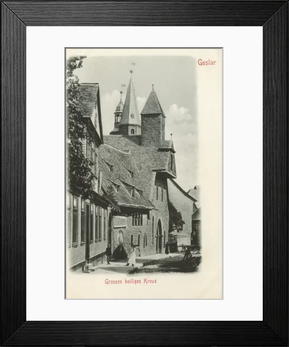 Framed Print : Goslar - Germany - Holy Cross Church Framed Print : Goslar - Germany - Holy Cross Church