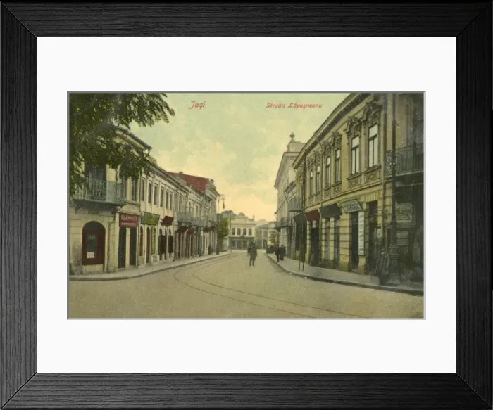 Framed Print : Romania - Jasi - Lapusneanu Street Framed Print : Romania - Jasi - Lapusneanu Street