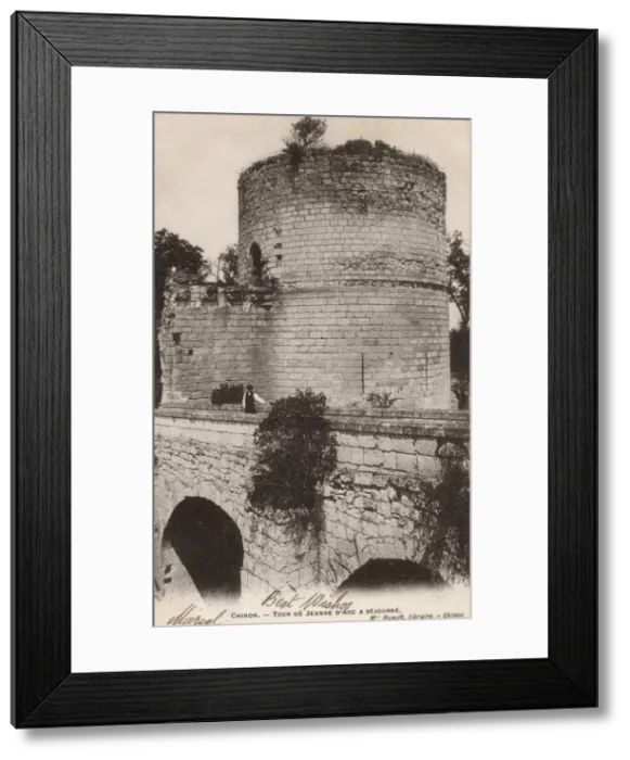 Framed Print : Tower of Joan of Arc at Chinon Framed Print : Tower of Joan of Arc at Chinon