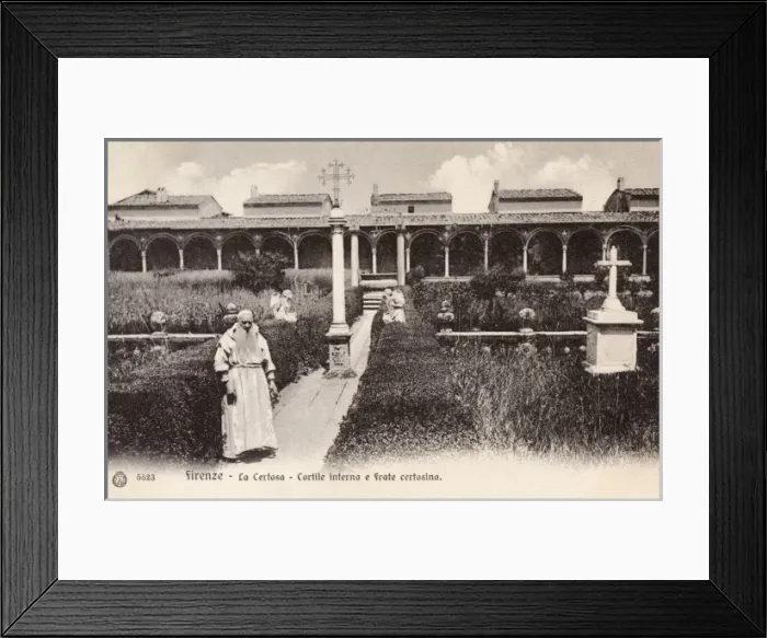 Framed Print : Florence, Italy - Certosa dell Galluzzo
