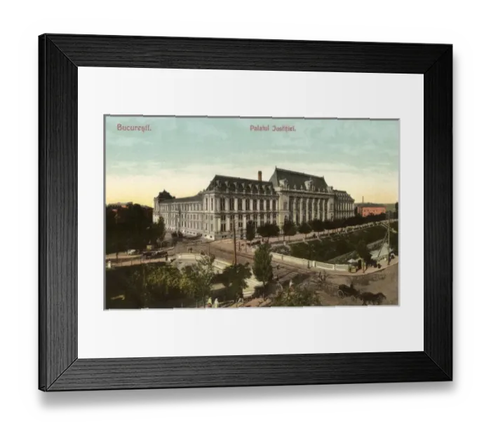 Framed Print : Romania - Bucharest - Palace of Justice Framed Print : Romania - Bucharest - Palace of Justice