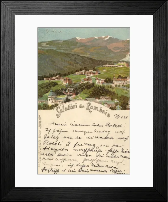 Framed Print : Romania - Sinaia Framed Print : Romania - Sinaia