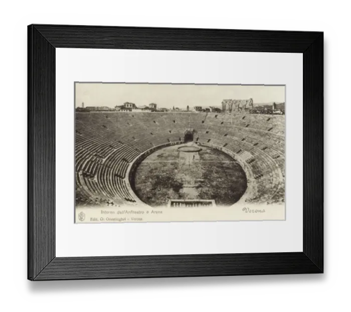 Framed Print : Verona - The Roman Amphitheatre (2 / 3) Framed Print : Verona - The Roman Amphitheatre (2 / 3)
