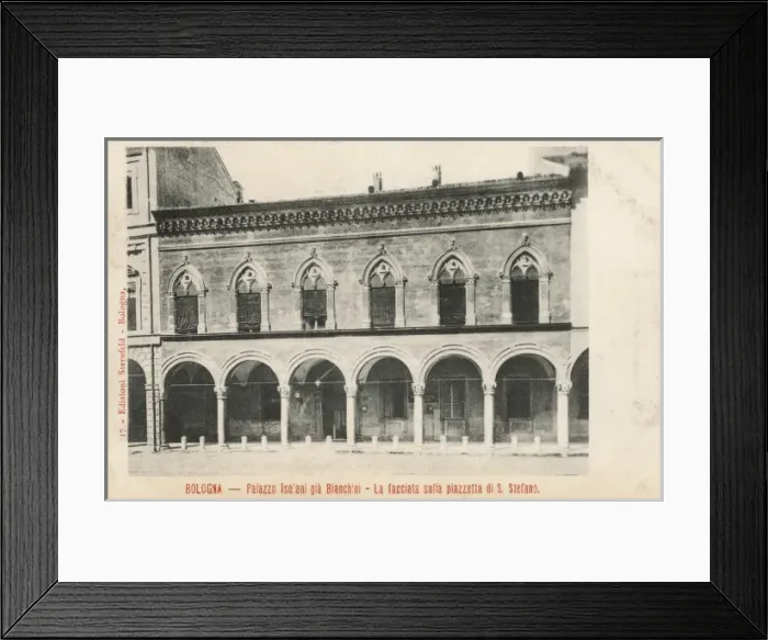Framed Print : Italy - Bologna - Palazzo Isolani gia Bianchini Framed Print : Italy - Bologna - Palazzo Isolani gia Bianchini