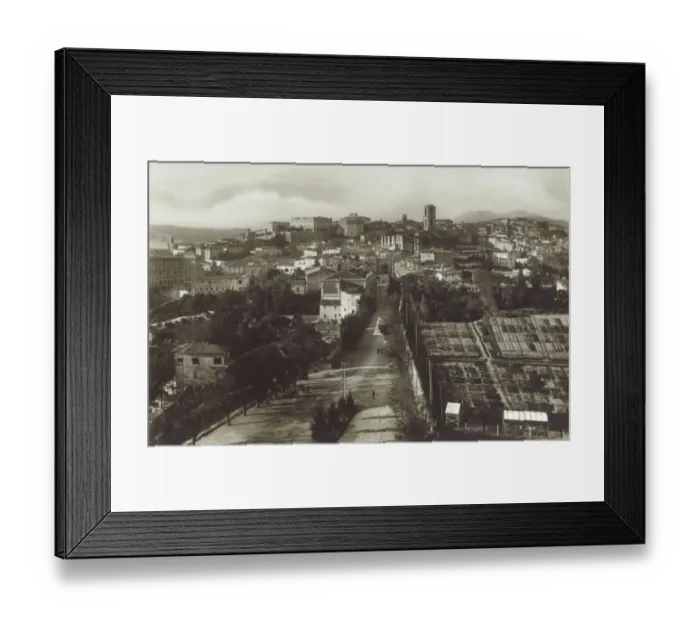 Framed Print : Perugia, Italy - Panoramic View of the Town Framed Print : Perugia, Italy - Panoramic View of the Town