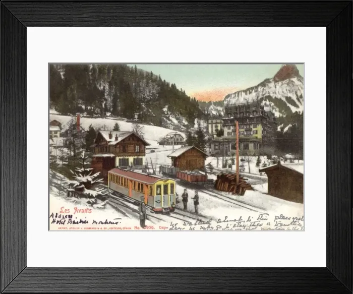 Framed Print : Switzerland - Montreux