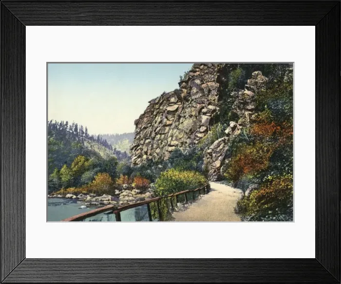 Framed Print : Trans-Siberian Railway - Verhnyaya Kurenga Framed Print : Trans-Siberian Railway - Verhnyaya Kurenga