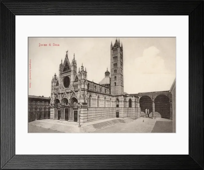 Framed Print : Italy - Siena - The Cathedral Framed Print : Italy - Siena - The Cathedral