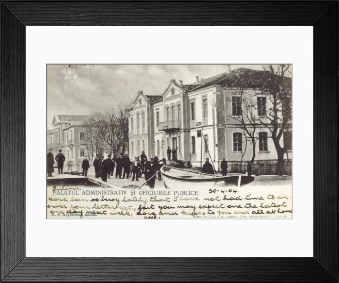 Framed Print : Romania - Sulina Administrative Palace Framed Print : Romania - Sulina Administrative Palace