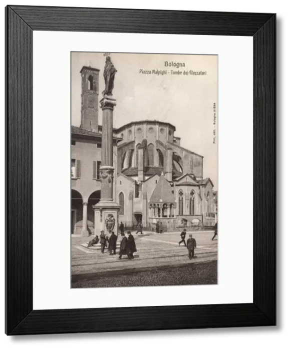 Framed Print : Italy - Bologna - Malpighi Square Framed Print : Italy - Bologna - Malpighi Square