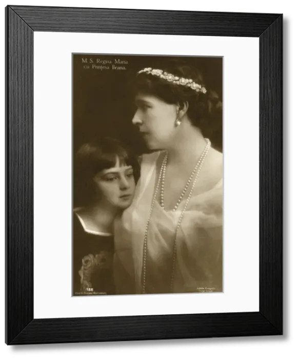 Framed Print : Romanian Royalty - Queen Maria Framed Print : Romanian Royalty - Queen Maria