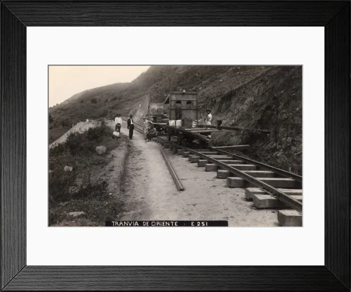 Framed Print : Motor car Railroad - Medellin, Colombia Framed Print : Motor car Railroad - Medellin, Colombia