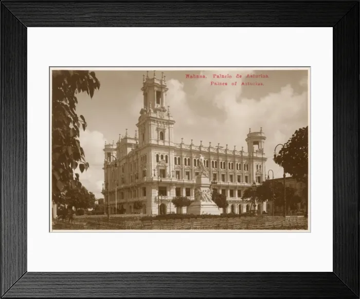 Framed Print : Cuba - Havana - Palace of Asturias Framed Print : Cuba - Havana - Palace of Asturias