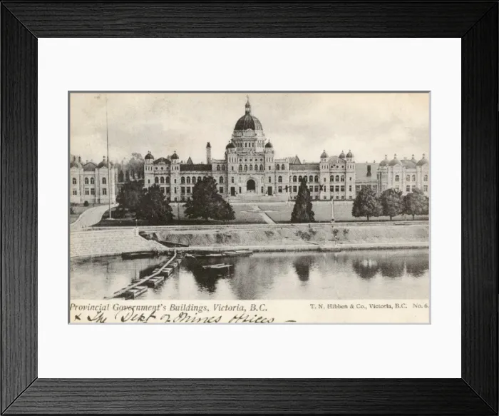 Framed Print : Canada - Victoria, Government Buildings Framed Print : Canada - Victoria, Government Buildings