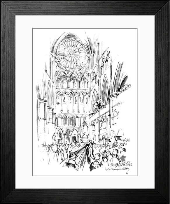 Framed Print : Wedding of Princess Margaret