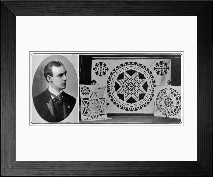 Framed Print : Mr C G Barr, champion paper tearer Framed Print : Mr C G Barr, champion paper tearer