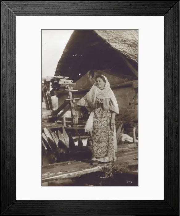 Framed Print : Woman from Romania Framed Print : Woman from Romania