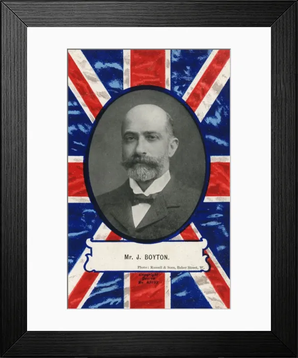 Framed Print : Sir James Boyton Framed Print : Sir James Boyton
