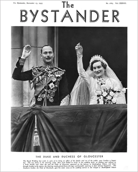 Royal Wedding 1935 -- Duke and Duchess of Gloucester