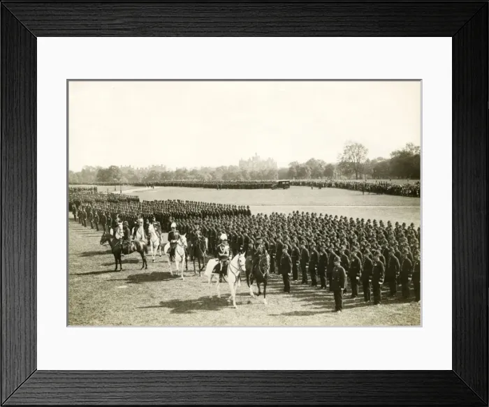 Framed Print : Metropolitan Police centenary celebrations, Hyde Park Framed Print : Metropolitan Police centenary celebrations, Hyde Park