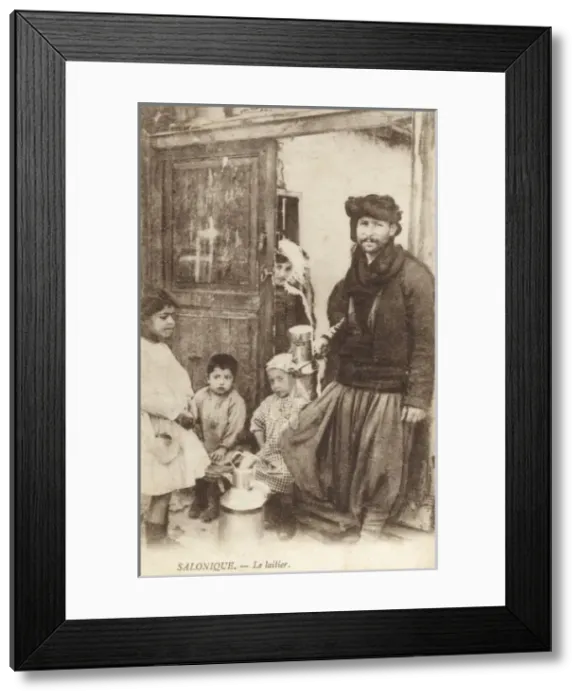Framed Print : Milkman - Thesaloniki, Greece Framed Print : Milkman - Thesaloniki, Greece