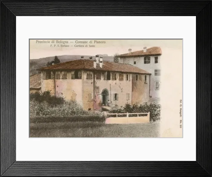 Framed Print : Paper Mill at Pianoro - Bologna Province, Italy Framed Print : Paper Mill at Pianoro - Bologna Province, Italy
