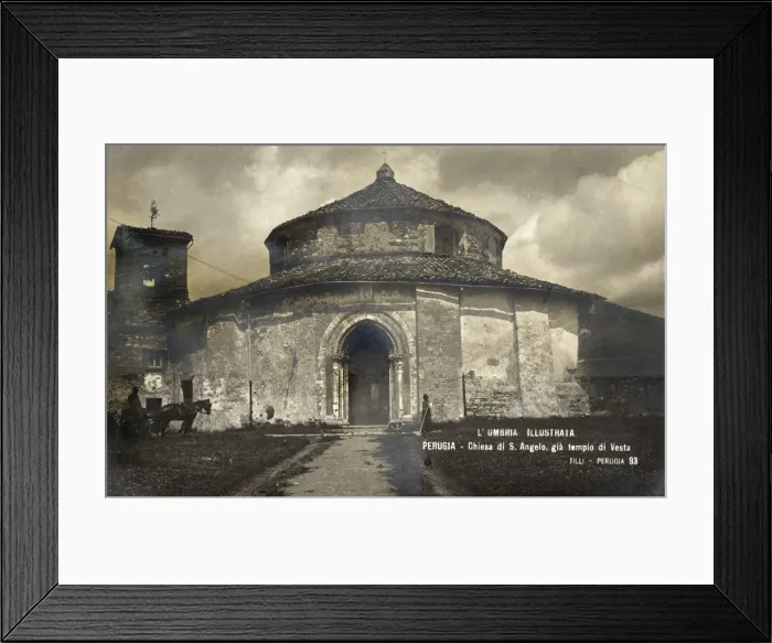 Framed Print : Perugia, Umbria, Italy - Chiesa di S. Angelo Framed Print : Perugia, Umbria, Italy - Chiesa di S. Angelo