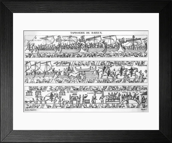 Framed Print : Bayeux Tapestry (5 of 8) Framed Print : Bayeux Tapestry (5 of 8)