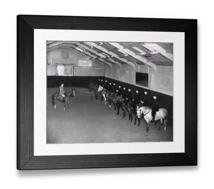 Framed Print : Metropolitan Police officers on horseback Framed Print : Metropolitan Police officers on horseback