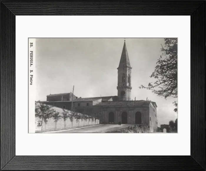 Framed Print : Perugia, Umbria, Italy - S. Pietro Framed Print : Perugia, Umbria, Italy - S. Pietro