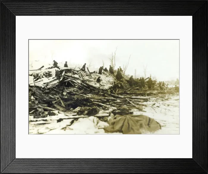 Framed Print : The Great Halifax (Nova Scotia) Explosion (3 / 4) Framed Print : The Great Halifax (Nova Scotia) Explosion (3 / 4)