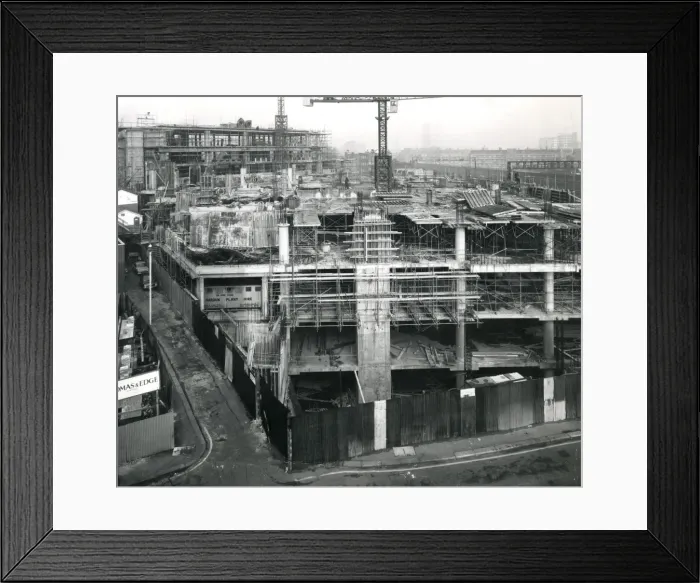 Framed Print : Postwar reconstruction, Lambeth, south east London Framed Print : Postwar reconstruction, Lambeth, south east London