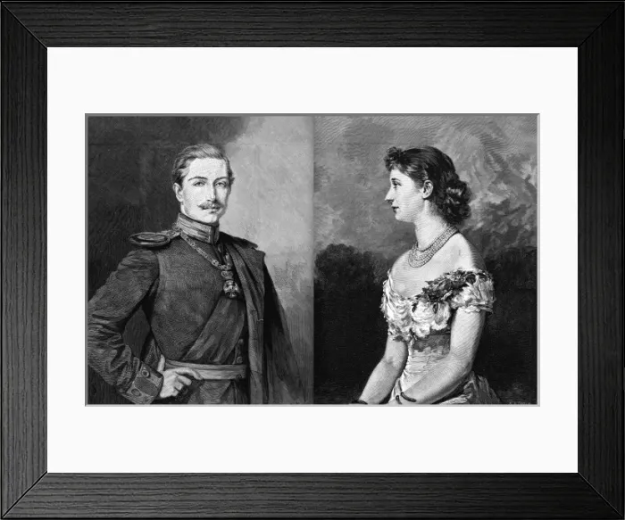 Framed Print : Wedding of Prince Wilhelm of Prussia Framed Print : Wedding of Prince Wilhelm of Prussia