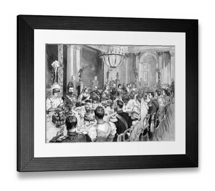 Framed Print : Marriage of Princess Victoria Melita & Ernst Ludwig of Hesse Framed Print : Marriage of Princess Victoria Melita & Ernst Ludwig of Hesse
